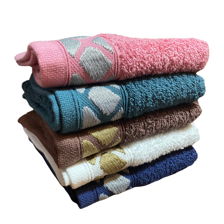 Toalla de baño algodón con cenefa