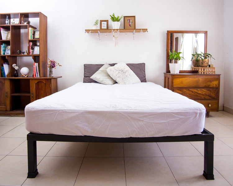 Protector de colchón de algodón