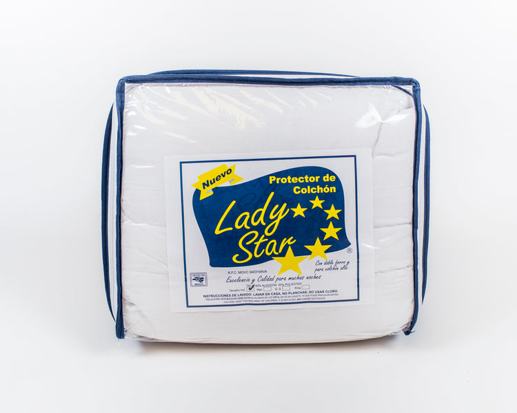 Protector de colchón de algodón