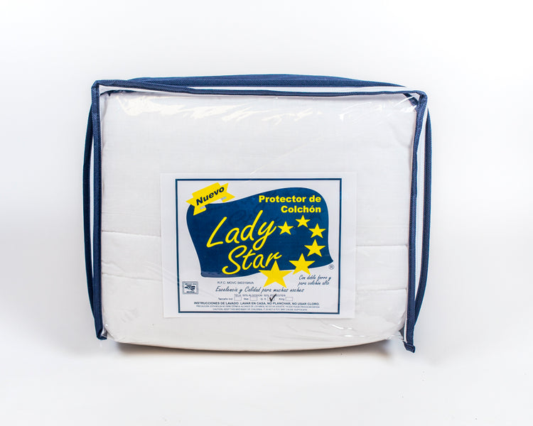 Protector de colchón de algodón