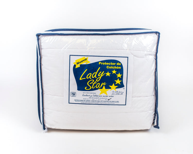 Protector de colchón de algodón
